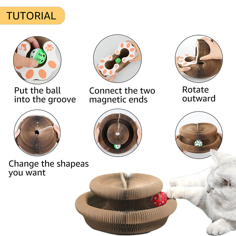 Magic Organ Cat Scratcher Toy