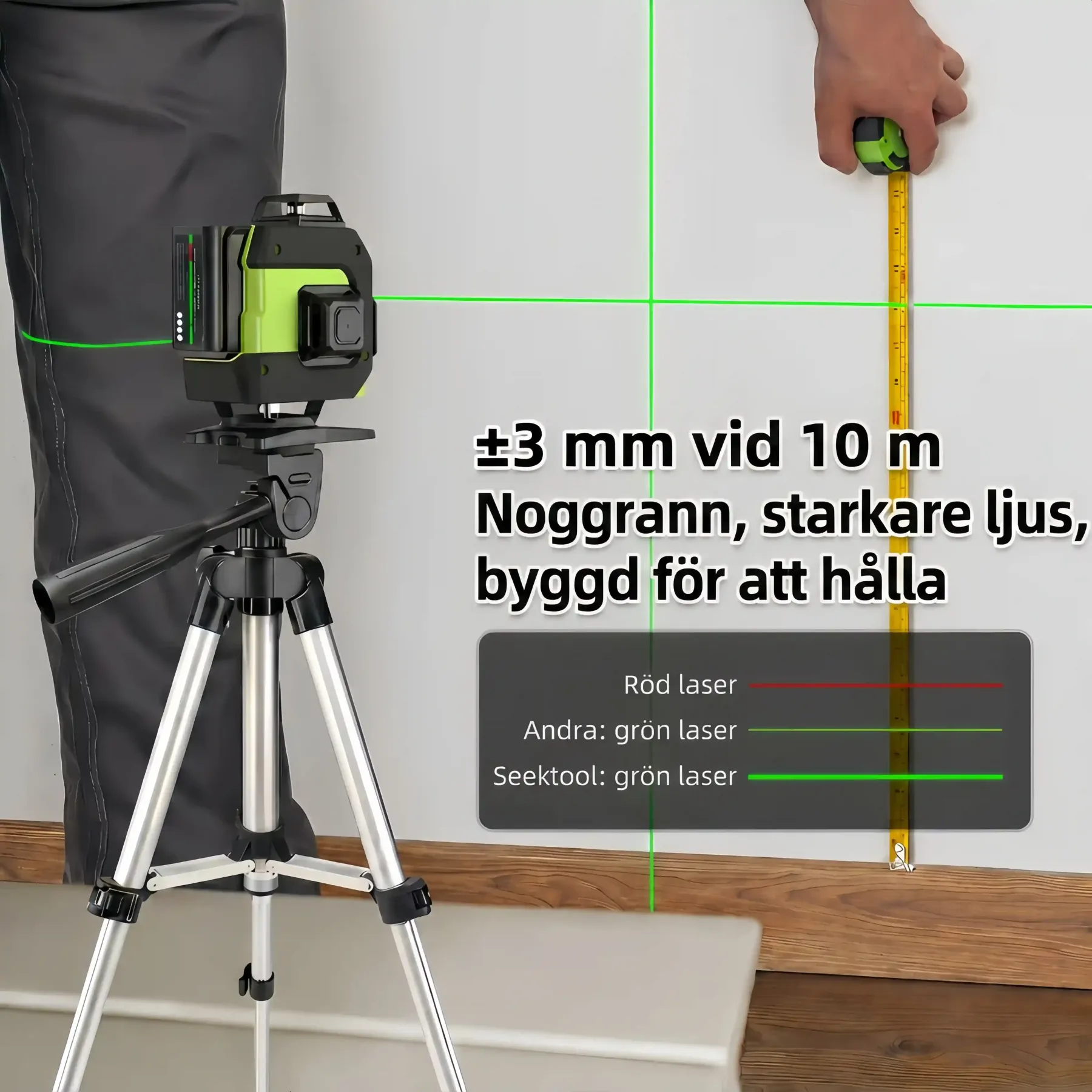 SEEKTOOL LX360 Pro korslaser