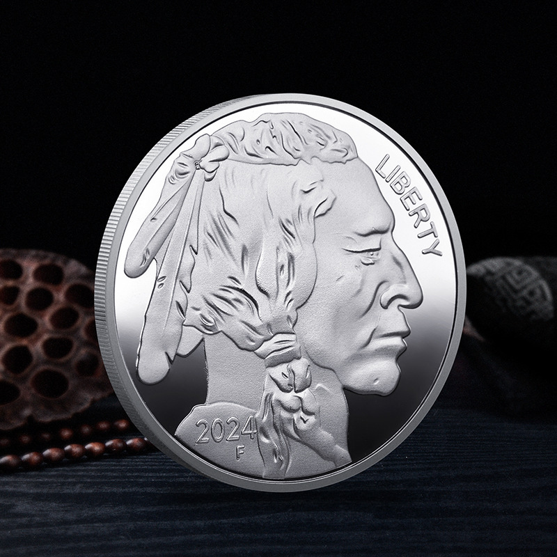 【Black Friday Early Bird Sale 】 1 oz Buffalo Silver Round | Silvertowne Mint