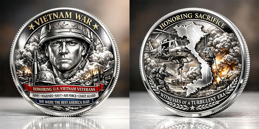 Vietnam Veterans Honor Commemorative Coin