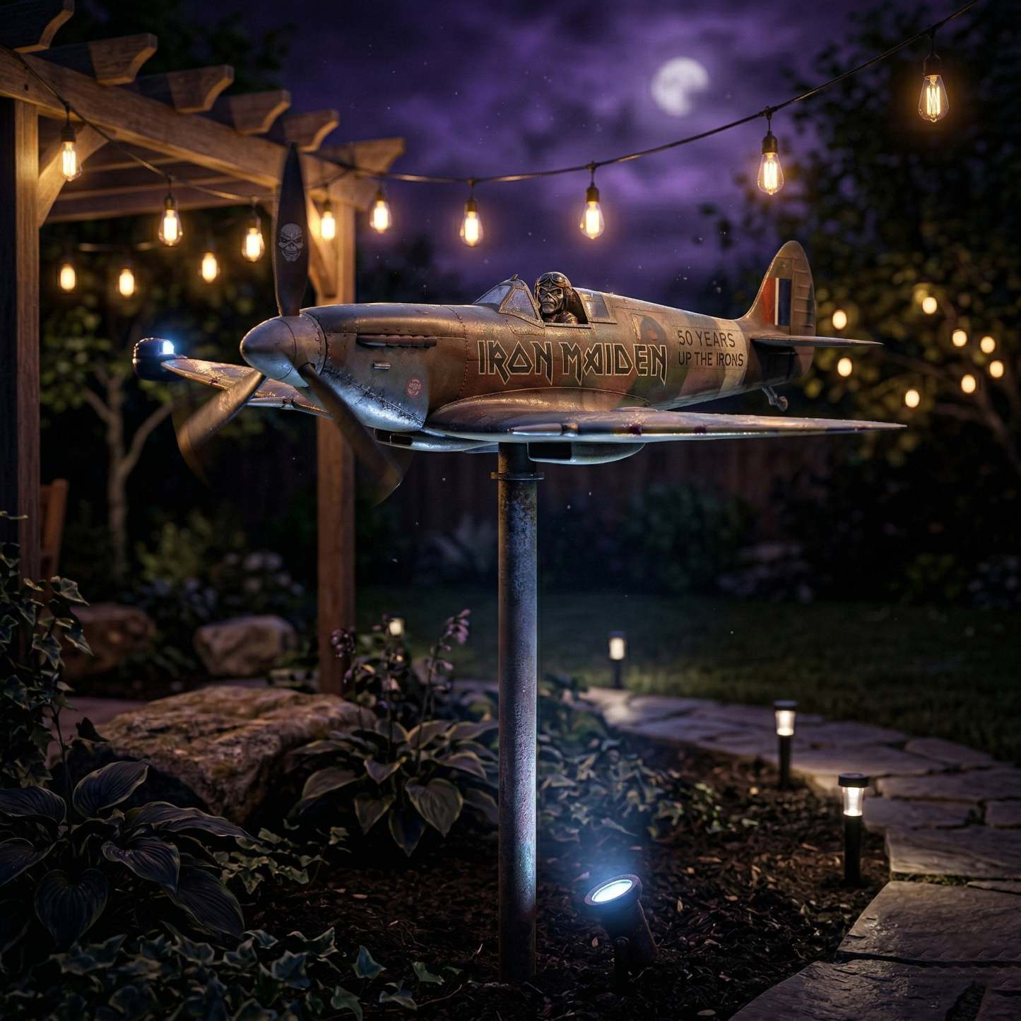 Anniversary Commemorative Garden Wind Spinner