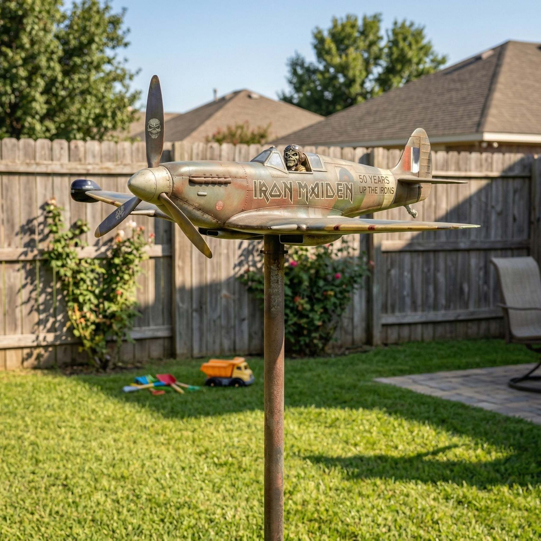 Anniversary Commemorative Garden Wind Spinner