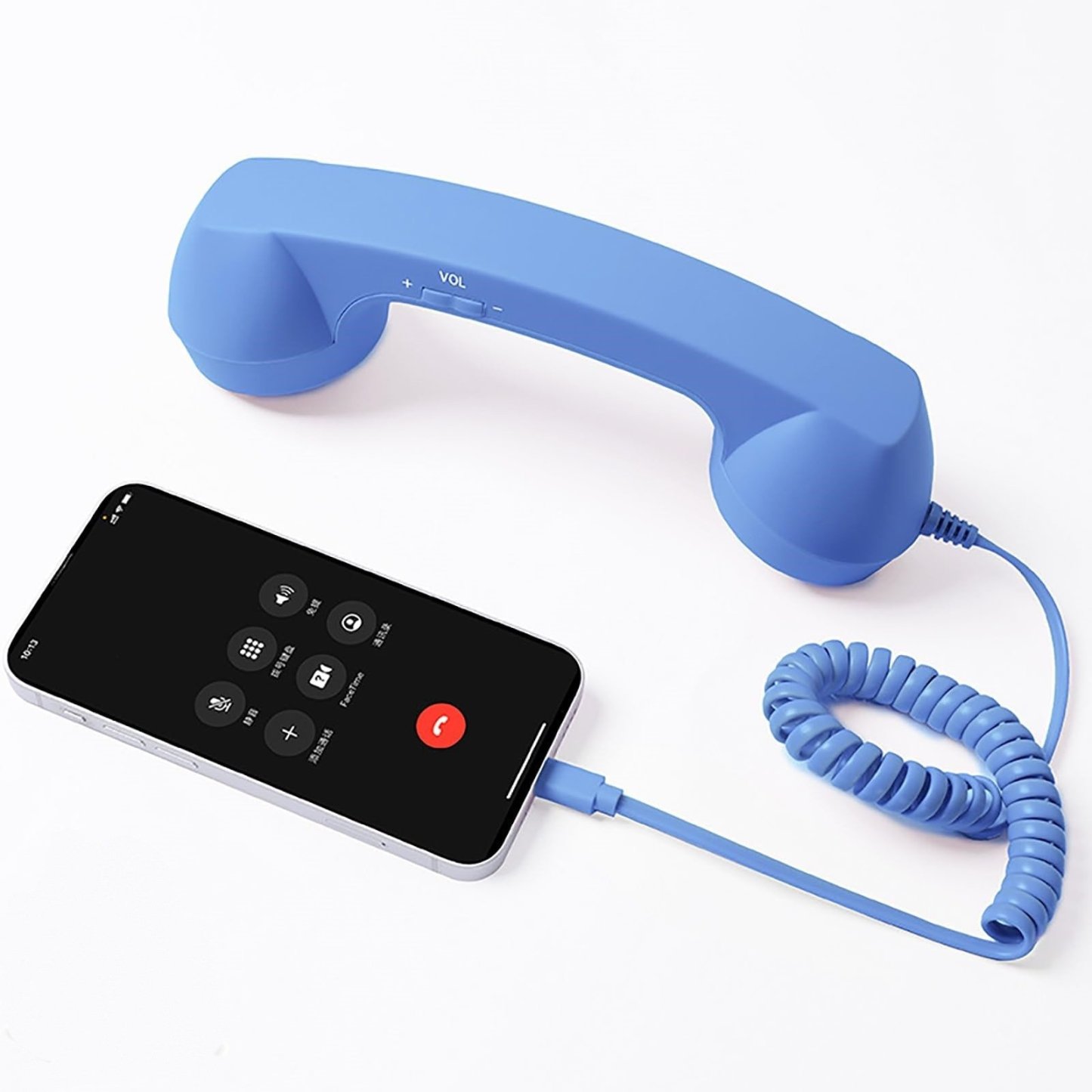 📞 Retro Phone Handset with Type-C Cable