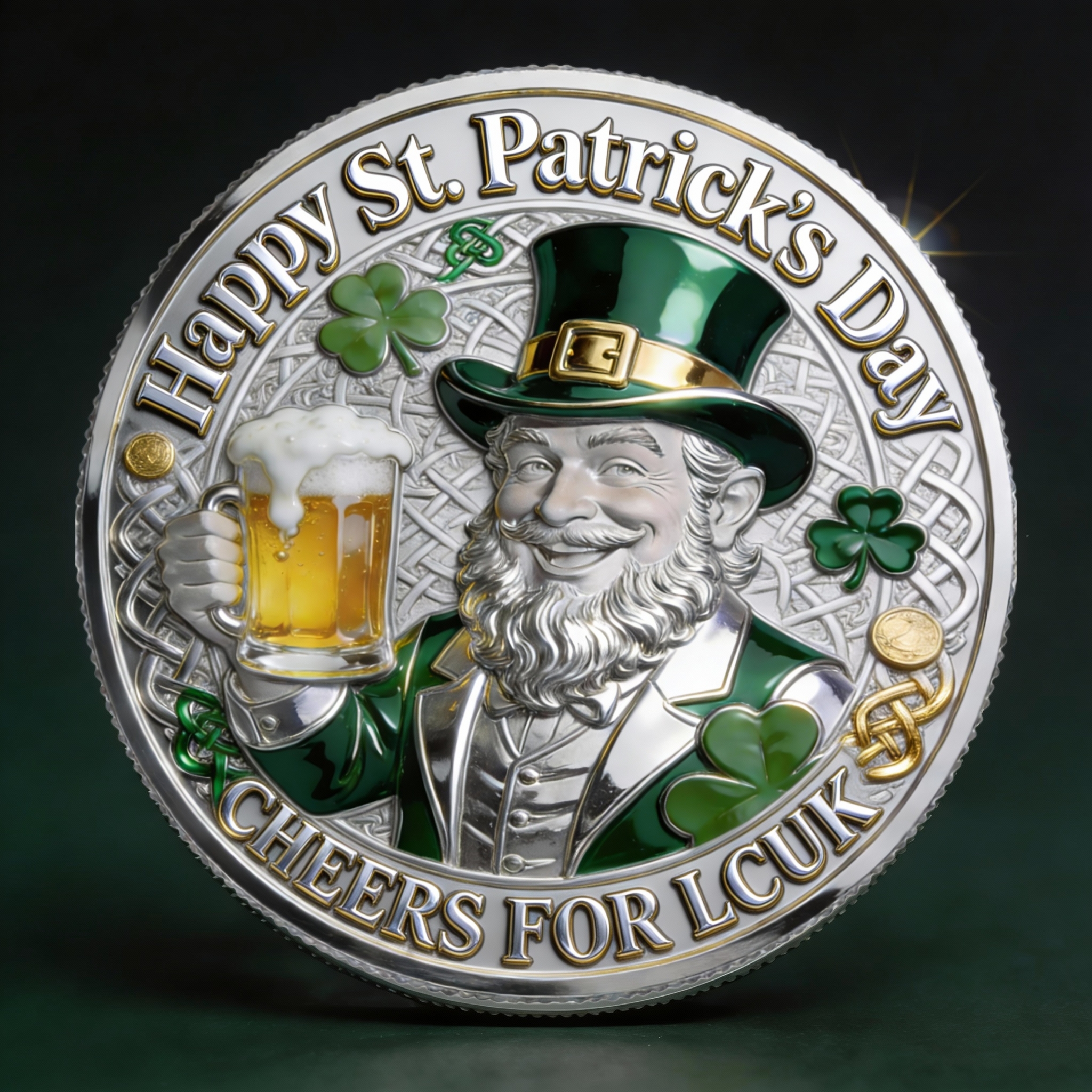🏆 New Year Special Offer 60% OFF🔥 St. Patrick's Day Metal Commemorative Coin