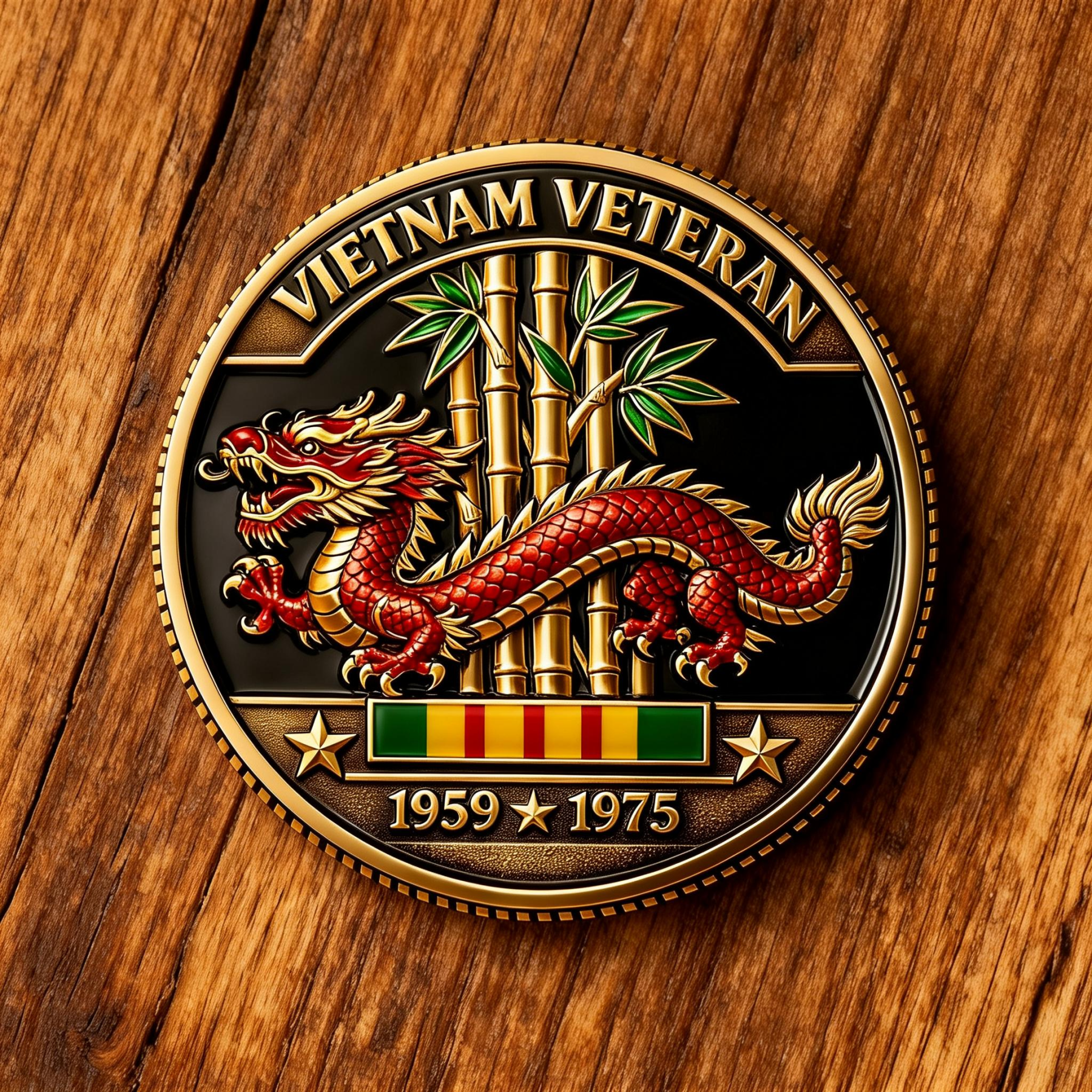 Veteran Service Vietnam Coin
