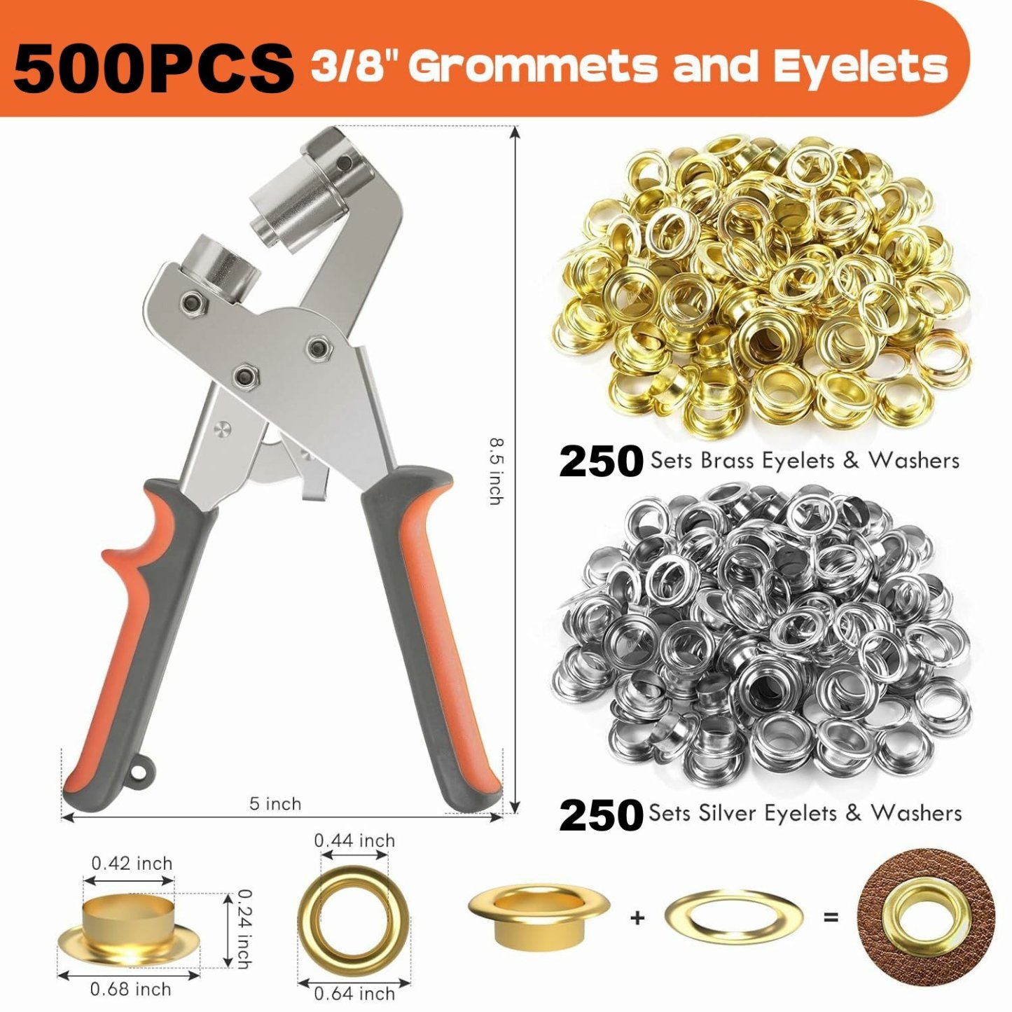 ✨Last Day 49% OFF - Professional Grommets Kit