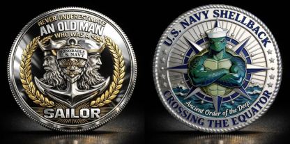 🔥LAST DAY 60% OFF - ⚓U.S. Navy “Shellback” & “Golden Dragon”Challenge Coin