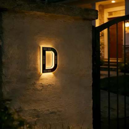 🔥Last Day 75% OFF🔥Solar Lighted House Numbers LED Numbers, Waterproof for Outside