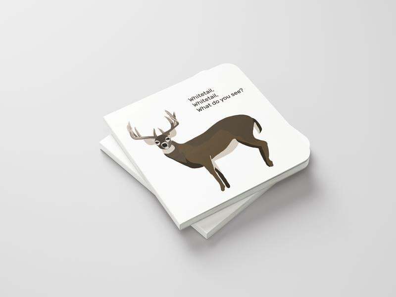 📚🦌 Whitetail, Whitetail, What Do You See? — Rounded-Corner & Reinforced Children‘s Book for the Hunting Family by Mueller Optics