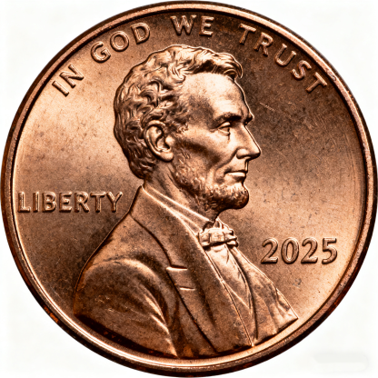 Lincoln Final Penny – 11/12 Philadelphia Mint Limited Edition Collectible Coin | Final Issue Commemorative 2025