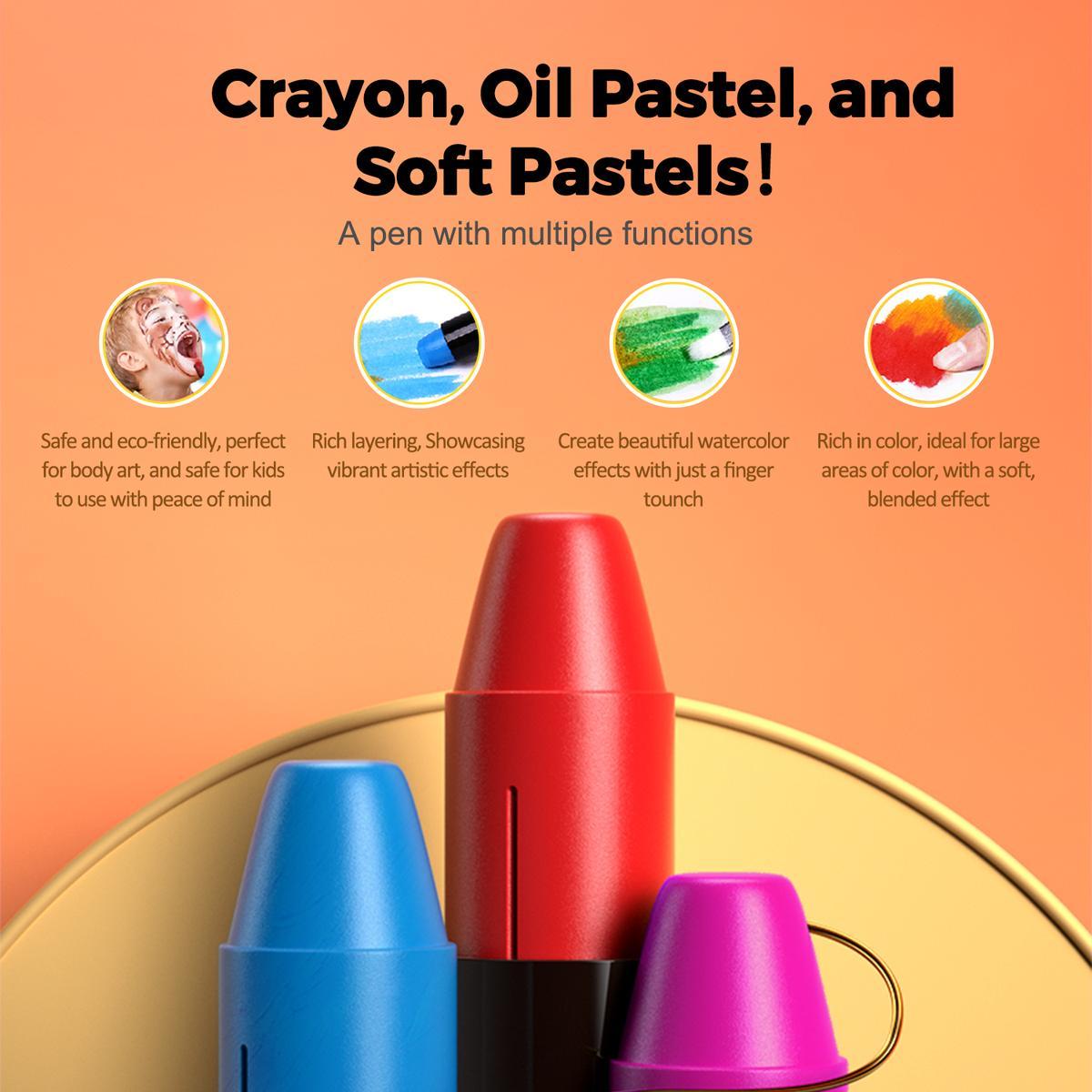 🔥Twist Crayons: The Ultimate Mess-Free Art Set for Kids 🎨