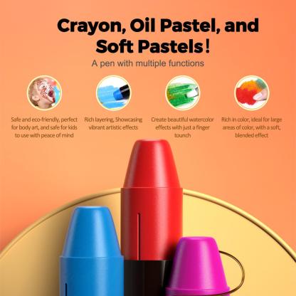 🔥Twist Crayons: The Ultimate Mess-Free Art Set for Kids 🎨