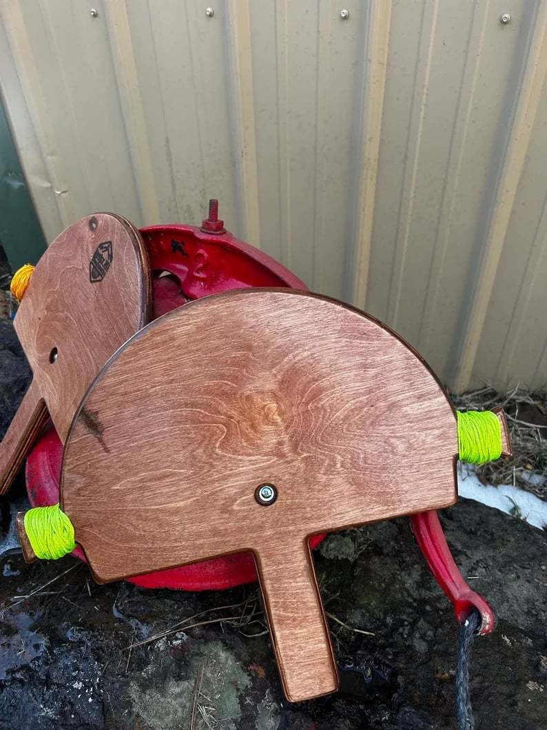 🔥 📐 Precision Angle Finder – Handcrafted Birch Wood Degree Tool