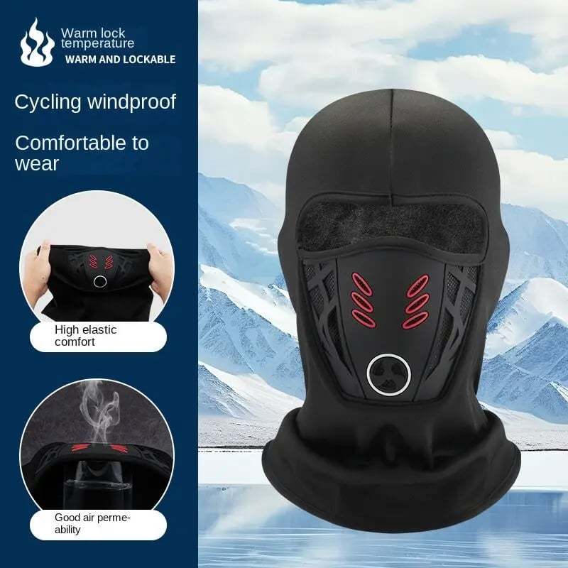 🔥Balaclava Ski Face Mask Winter Windproof Warm Mask 3D Design Breathable Bandana