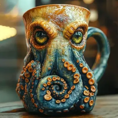 Ocean Creature 3D Ceramic Mug 🌊