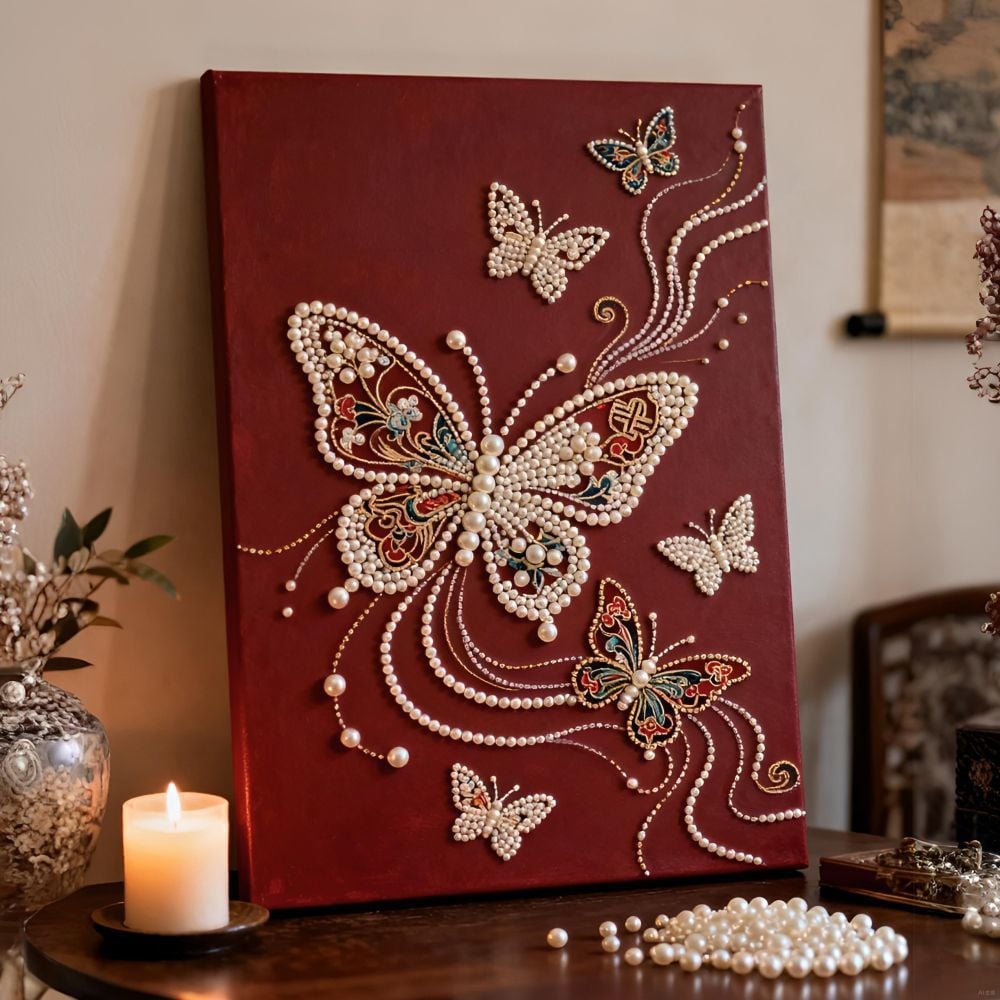 🏰✨DIY Beaded Art Kit - Castle Pearl Painting❤️‍🔥