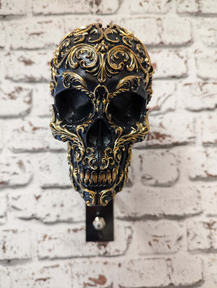 LAST DAY 70% OFF - 🏴‍☠️Motorcycle Helmet and Jacket Skull Holder