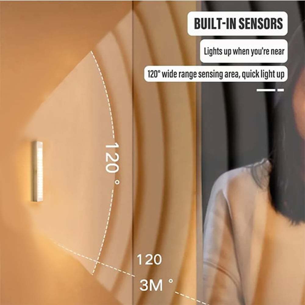 🔥💡 Punch-free Smart Sensor Magnetic Rechargeable LED Lights