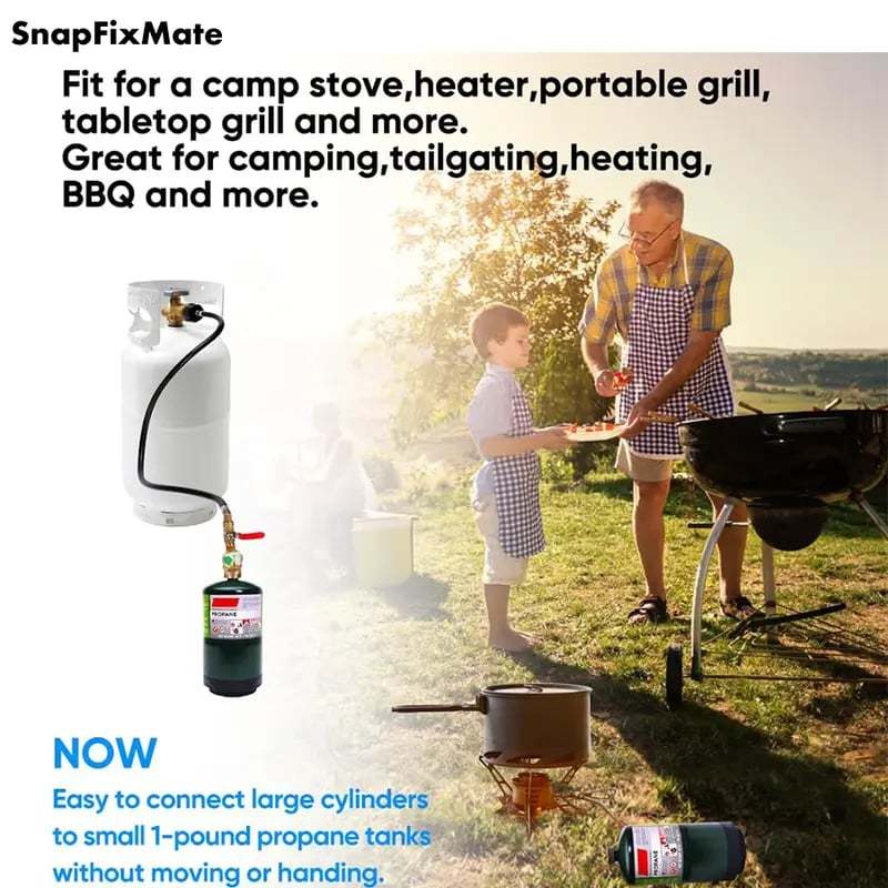 ✨36 Inch Propane Gas Tank Adapter Connector
