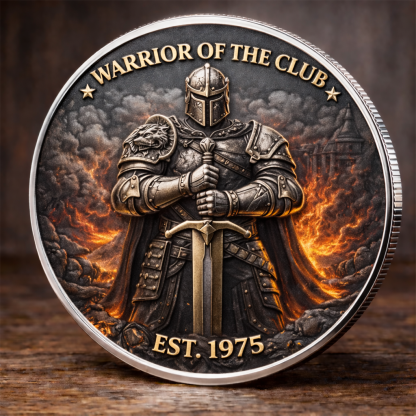 🏆 New Year Special Offer, 50% Off! 🔥「WARRIOR CLUB: FLAME WOLF COIN」