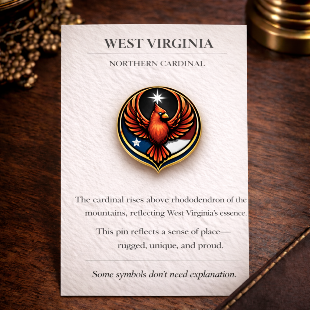 State Bird Pins Collection