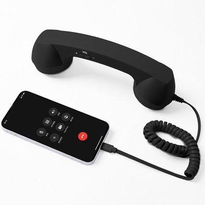📞 Retro Phone Handset with Type-C Cable