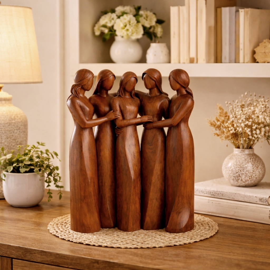 Celebrates Friendships Sisters Sculpture