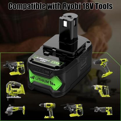 8000MAh Replacement Ryobi 18V Batteries