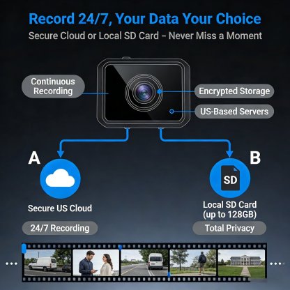 👁️ 2K Ultra-HD Smart Window Camera – See Day & Night with AI Color Night Vision
