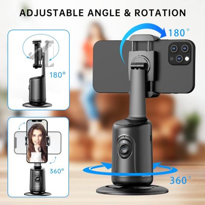 🔥LAST DAY 49% OFF🔥 - Smart AI Facial Recognition Phone Tripod🤳