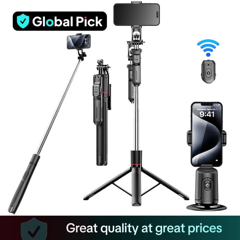 🔥LAST DAY 49% OFF🔥 - Smart AI Facial Recognition Phone Tripod🤳