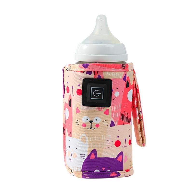 Portable Heated Bottle Cover - Keep Baby's Milk Warm Anywhere!