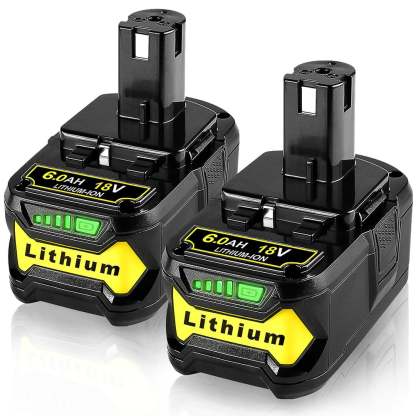 8000MAh Replacement Ryobi 18V Batteries