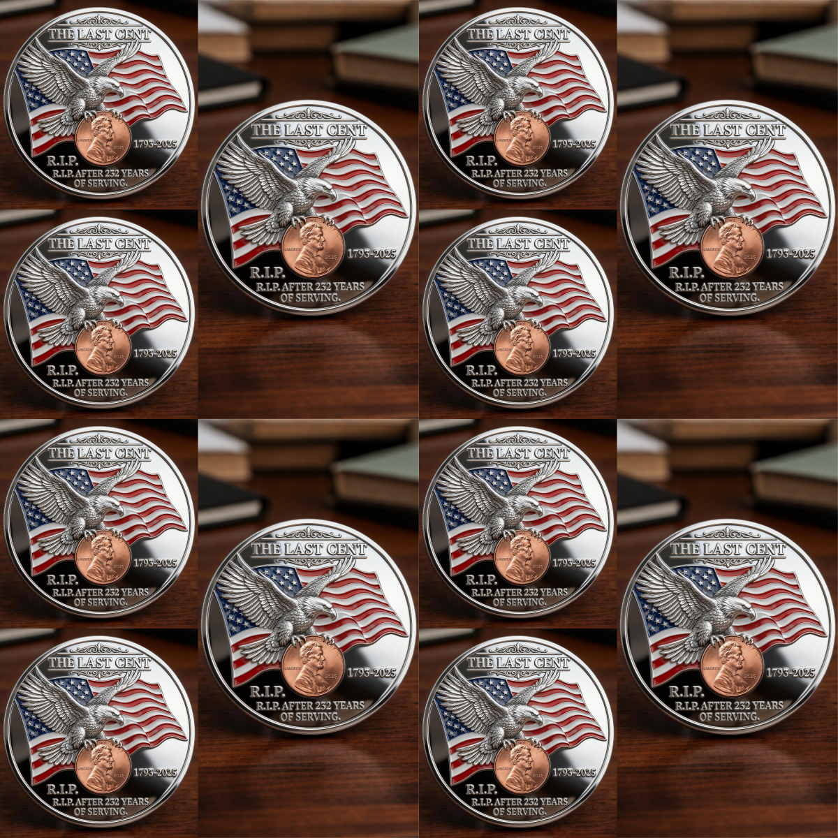 🏆Flash Sale 60% OFF - The Last Cent Commemorative Coin - Smooth version