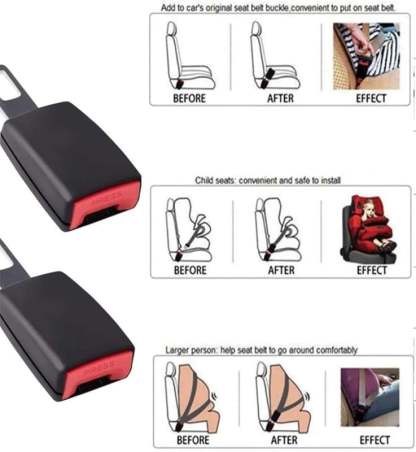 Car Belt Buckle Extension Seat Belt Clips