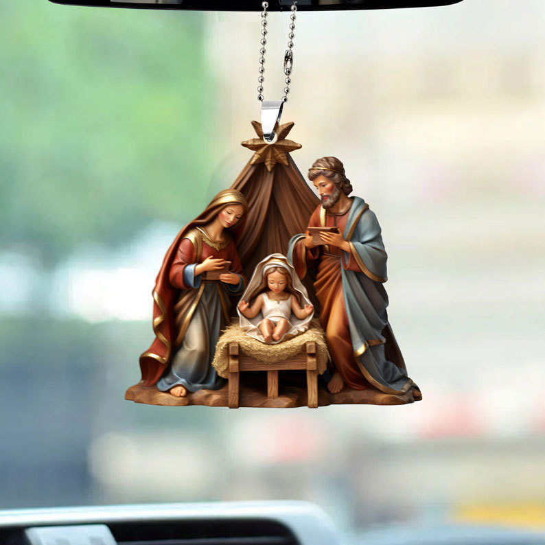 Christmas Nativity Scene Ornaments