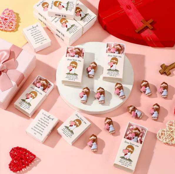 🔥Last Day 49%OFF! - ✝️💌Jesus Loves You Matchbox Gift Set(1 SET/6PCS)