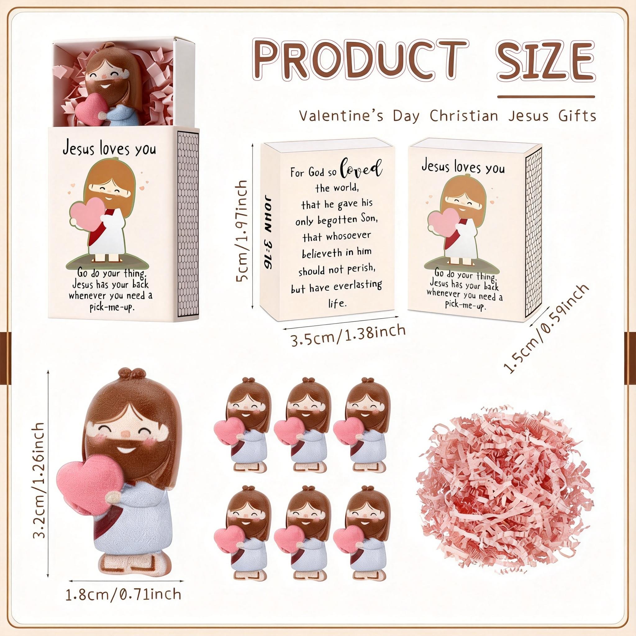 🔥Last Day 49%OFF! - ✝️💌Jesus Loves You Matchbox Gift Set(1 SET/6PCS)