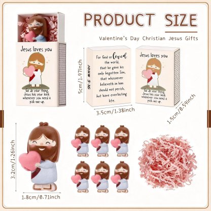 🔥Last Day 49%OFF! - ✝️💌Jesus Loves You Matchbox Gift Set(1 SET/6PCS)