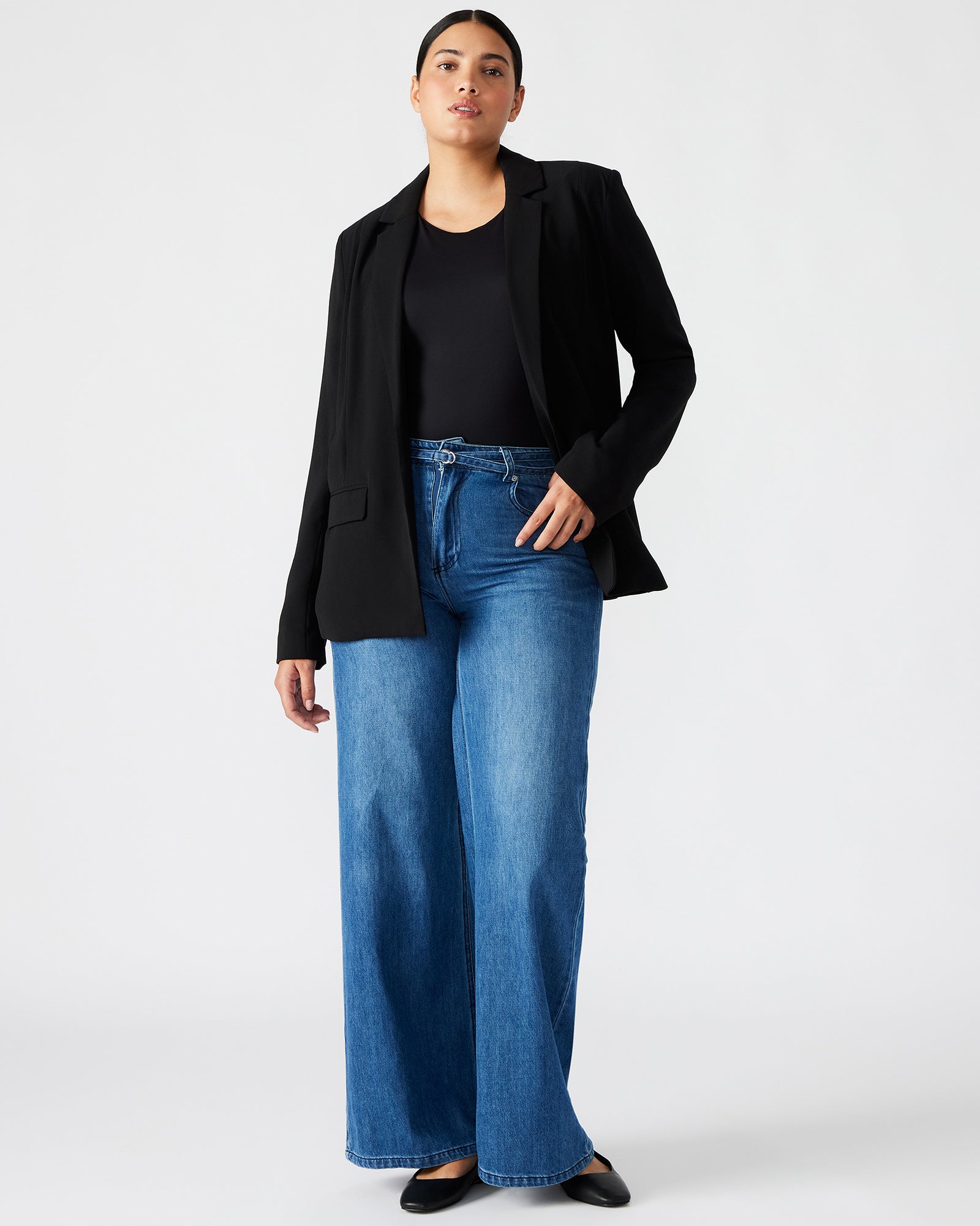 PAYTON BLAZER BLACK - SM REBOOTED-Cool A Warm