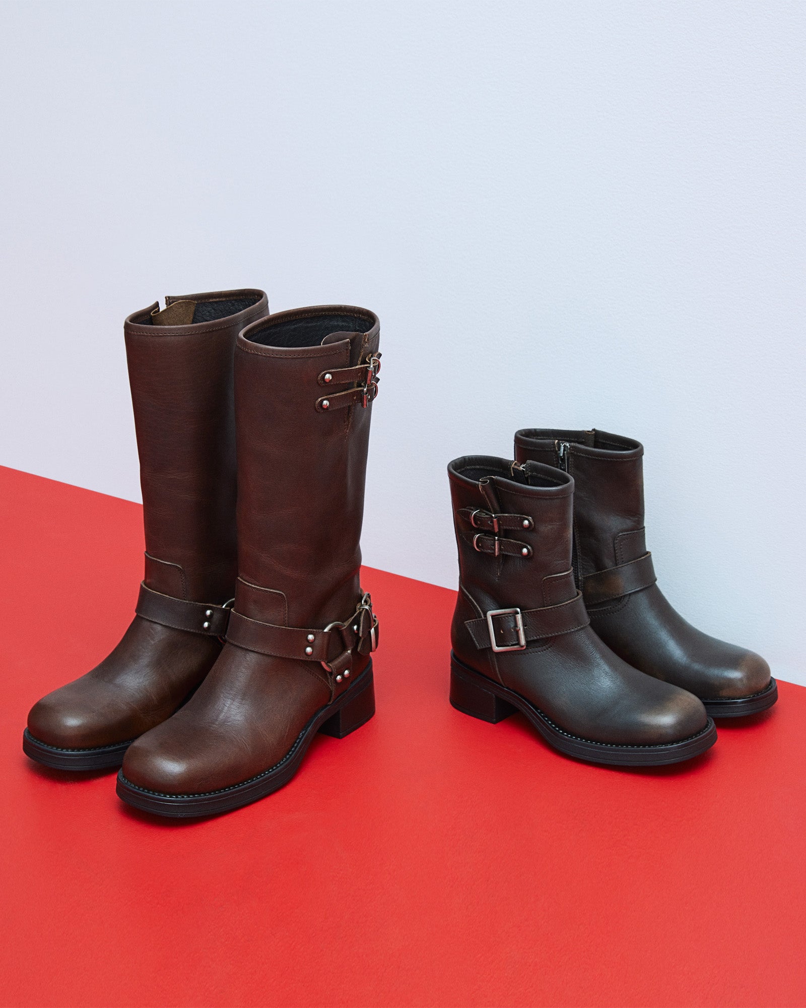 ASTOR BROWN LEATHER-Cool A Warm