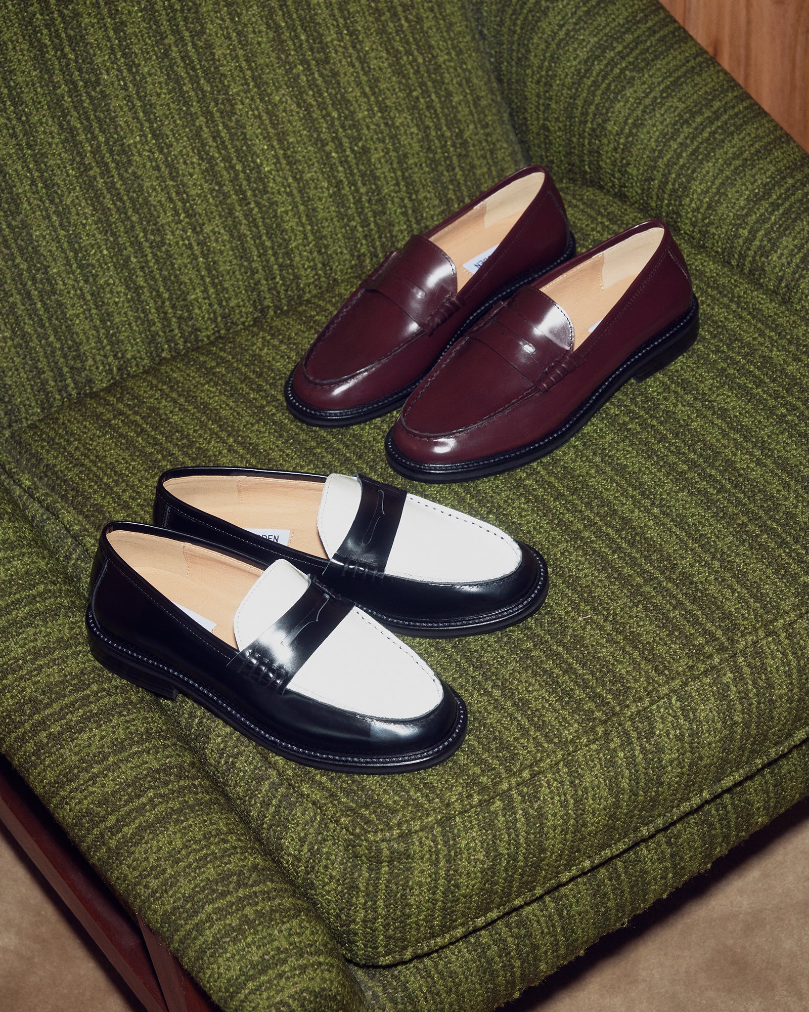 MADISON BURGUNDY BOX LEATHER-Cool A Warm