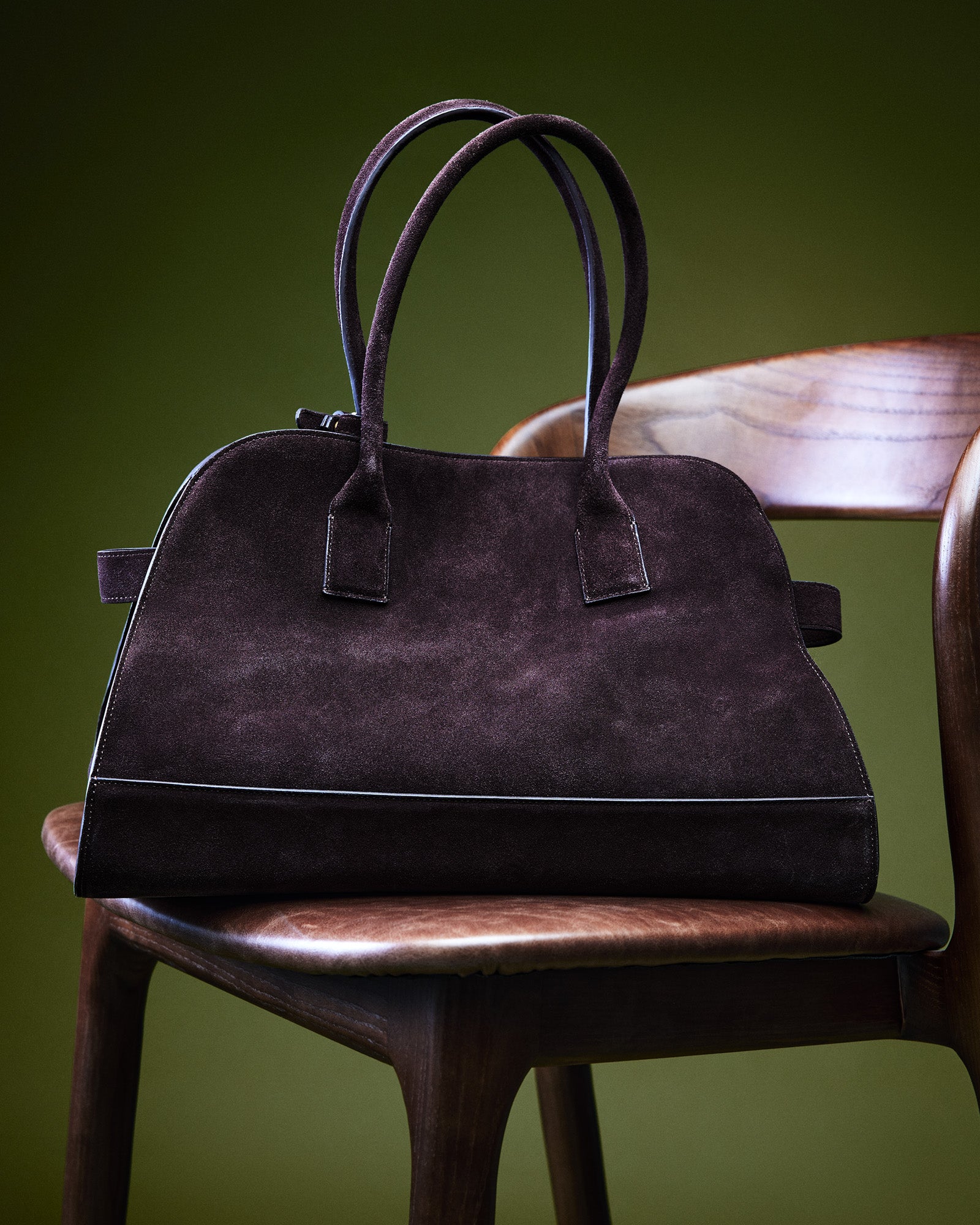 HEIDEE BAG BROWN SUEDE-Cool A Warm