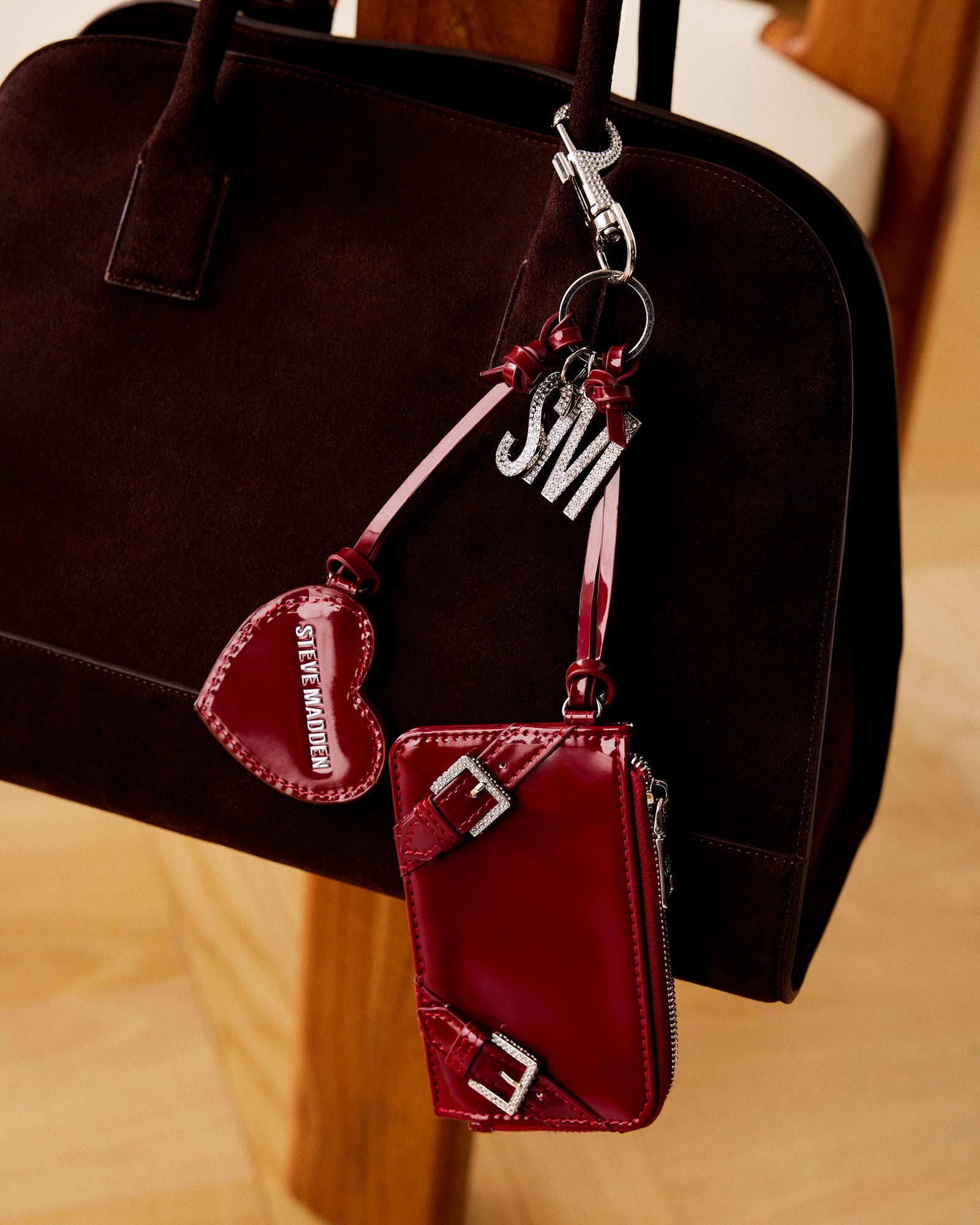 HEIDEE BAG BROWN SUEDE-Cool A Warm