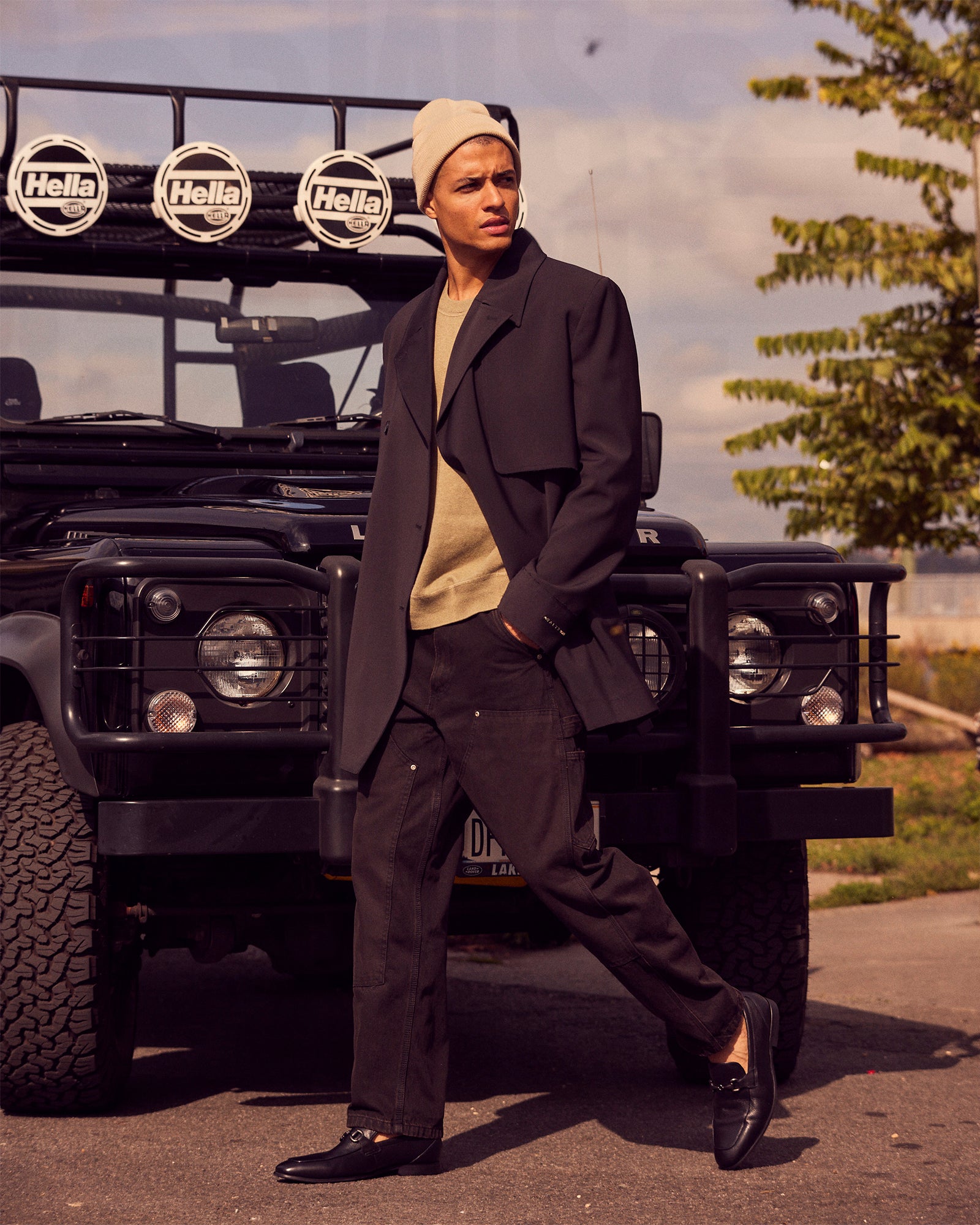 JAYSHAN BLACK LEATHER-Cool A Warm