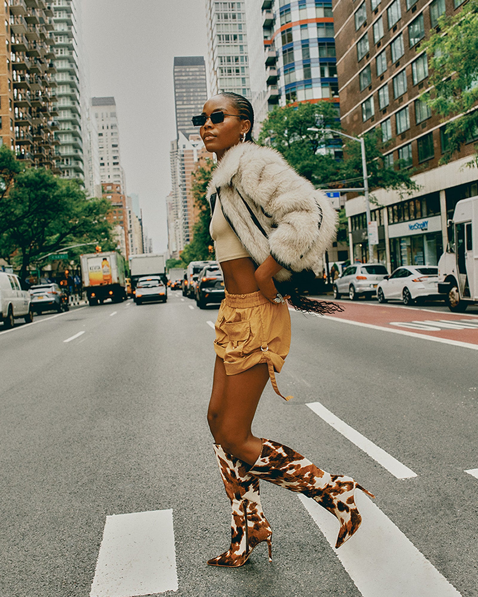 CHARMAINE JACKET NATURAL-Cool A Warm