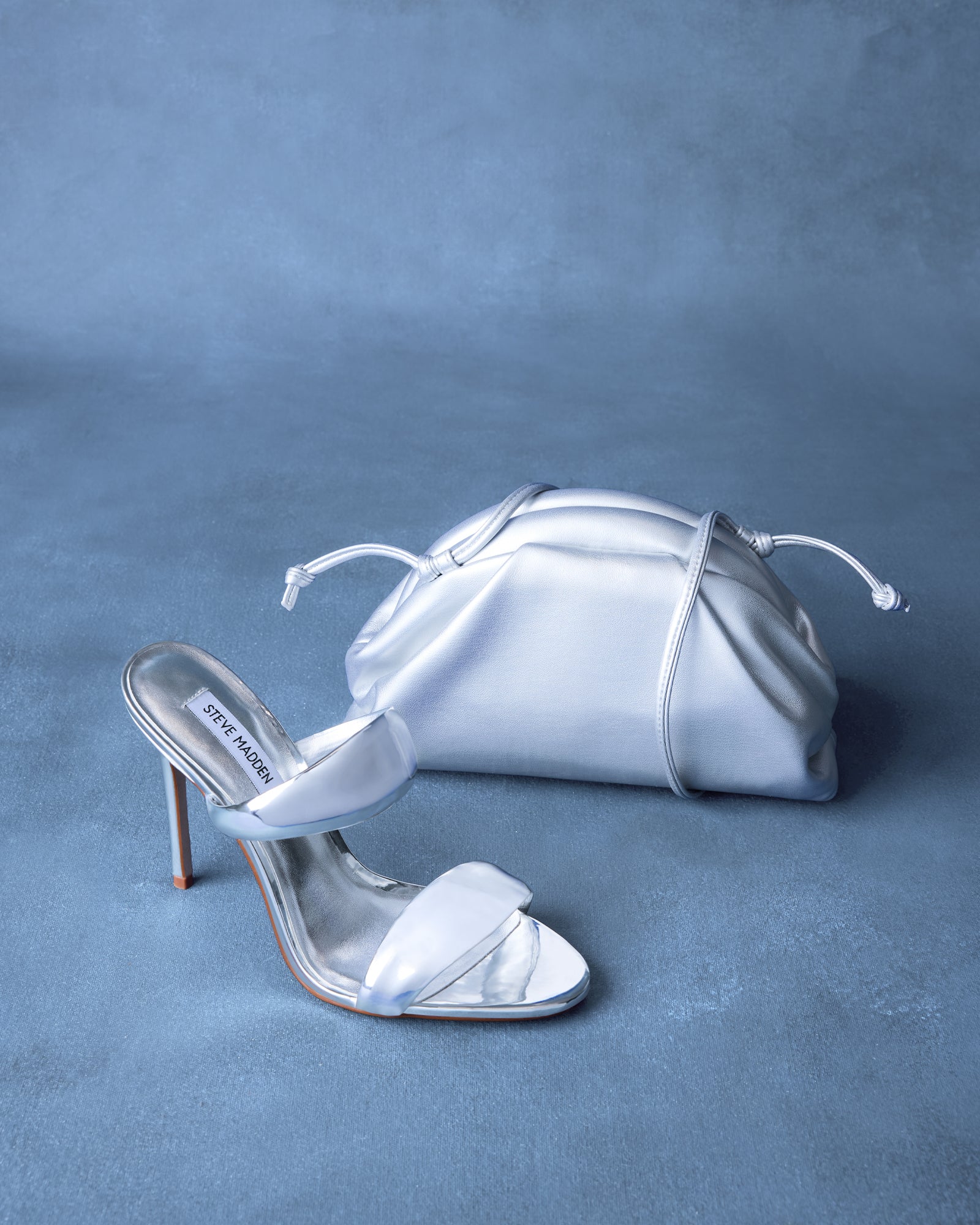 SATURN HEEL AND HAILEE BAG SILVER BUNDLE-Cool A Warm