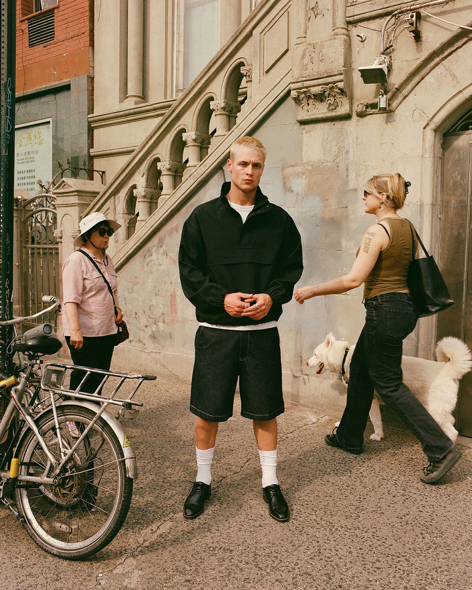 HASEN BLACK LEATHER-Cool A Warm