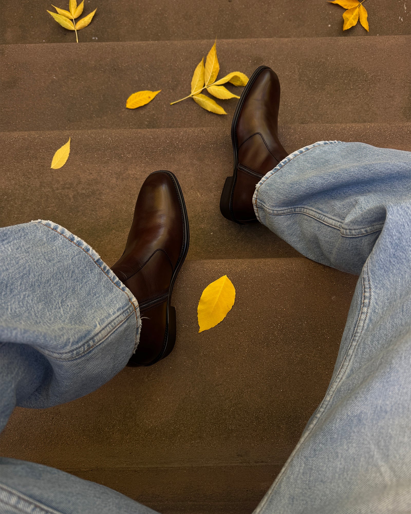 HAYNES BROWN LEATHER-Cool A Warm