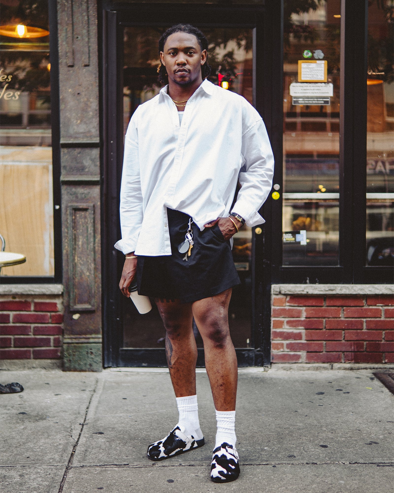 WOOLY BLACK MULTI-Cool A Warm